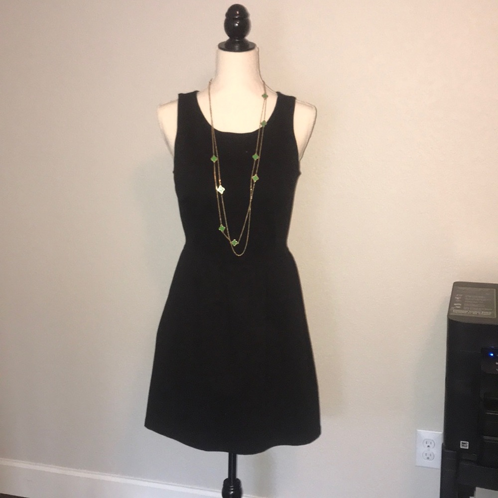 Super cute GAP black skater dress